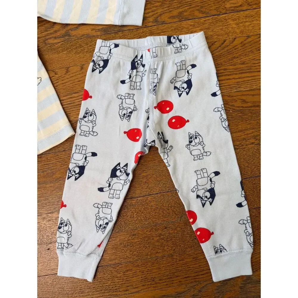 Hanna Andersson Bluey Long John Pajamas Size 2